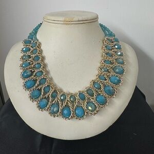 Turquoise Statement Necklace - Women's Jewelry